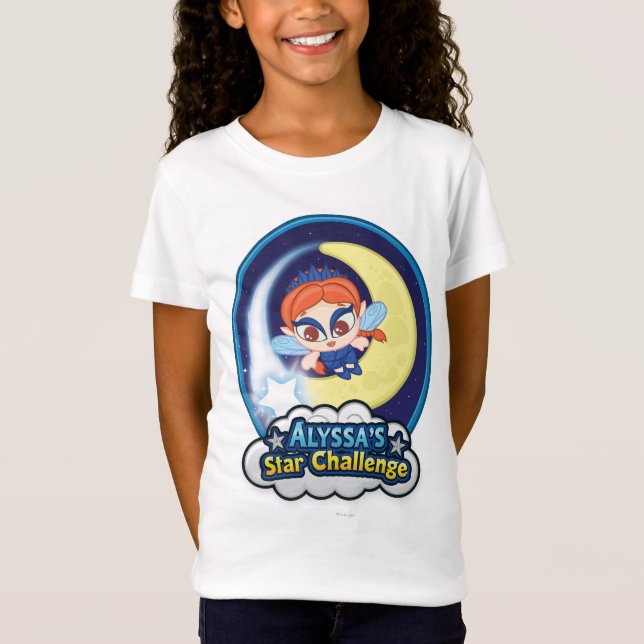 Alyssas stjärnautmaning t-shirt (Framsida)