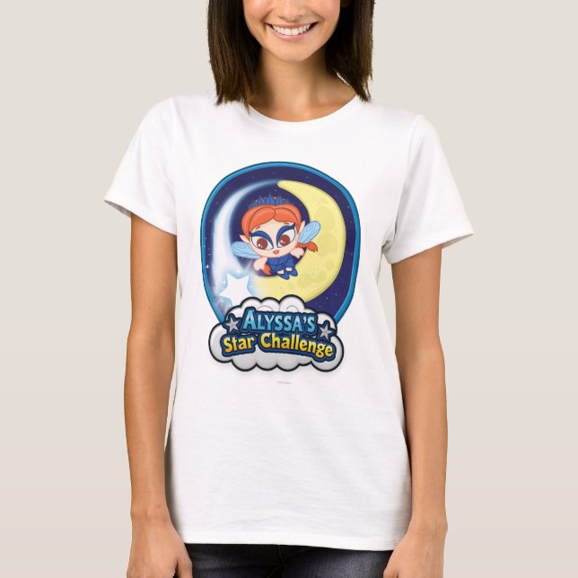 Alyssas stjärnautmaning tee shirt (Framsida)