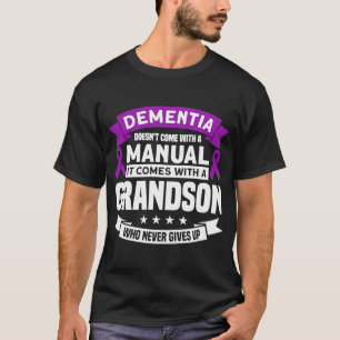 Alzheimer För demens finns inga instruktioner om T Shirt