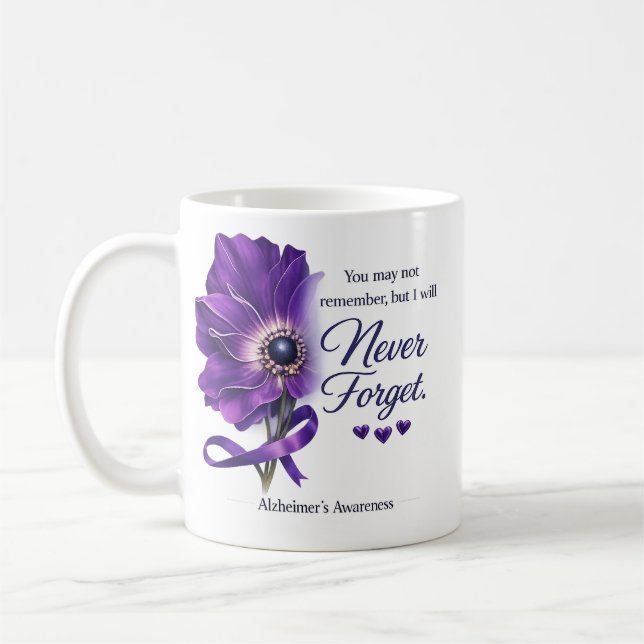 Alzheimer - Glöm Aldrig Kaffemugg (Vänster)