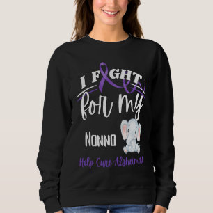 Alzheimer-medvetenhet Jag Kämpar För Nonno Alzheim T Shirt