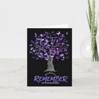 Alzheimer Medvetenhet T-shirt för män och kvinnor Kort