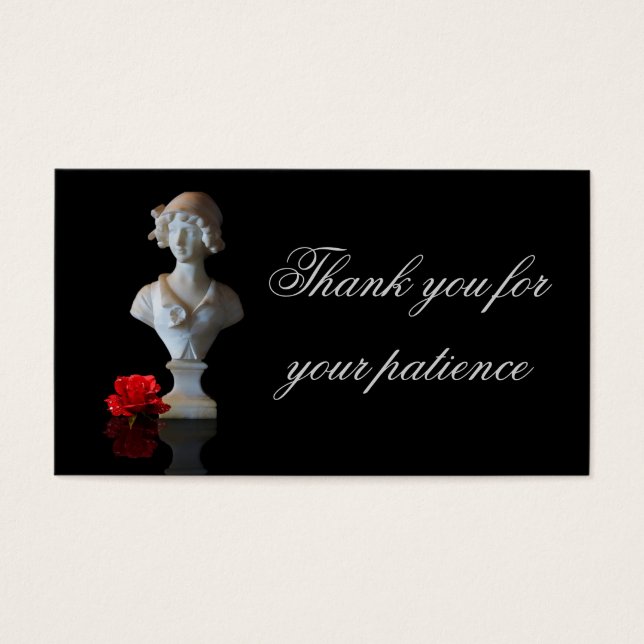 ALZHEIMER'S CAREGIVER CARD VISITKORT (Framsidan)