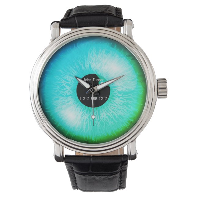 Alzheimers demens Äldre vårdbevakning Armbandsur (Framsida)