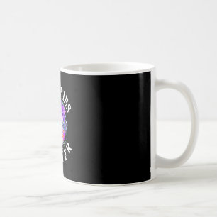 Alzheimers Demens Medvetenhet Stöd Vintage Kaffemugg