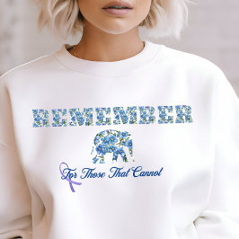 Alzheimers demensmedvetenhet, lila-band t shirt