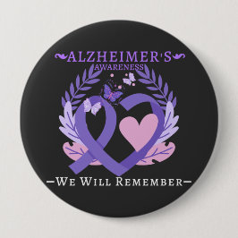 Alzheimers demenssjukdom i kampen mot demens knapp