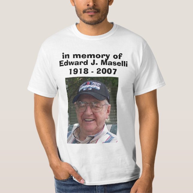 Alzheimers går skjortan tee (Framsida)