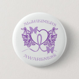 Alzheimers Lila Butterflies Butterflies Butterflie Knapp