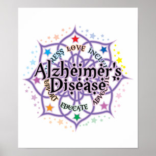 Alzheimers lotusblomma poster