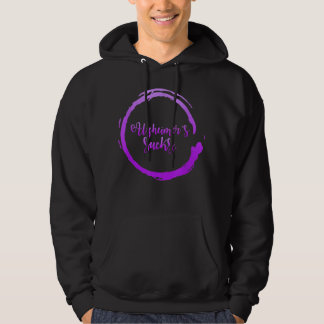 Alzheimers medvetande Alzheimers Sucks, demens Hoodie