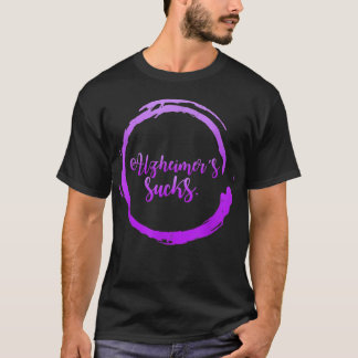 Alzheimers medvetande Alzheimers Sucks, demens T Shirt