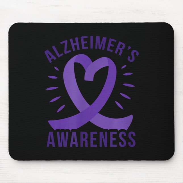 Alzheimers medvetenhet  musmatta (Framsidan)