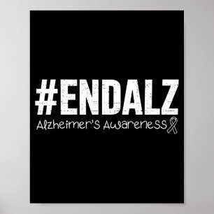 Alzheimers medvetenhetsband lila demens mamma poster