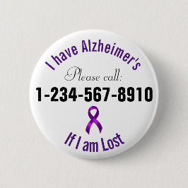Alzheimers nöd- kontakt knapp