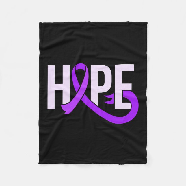 Alzheimers sjukdom fleecefilt (Framsidan)