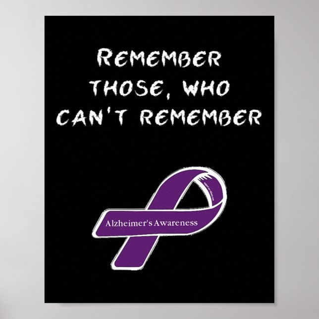 Alzheimers sjukdom i världen poster (Framsidan)