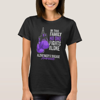Alzheimers sjukdom Medvetenhet Månadshandskar för T Shirt