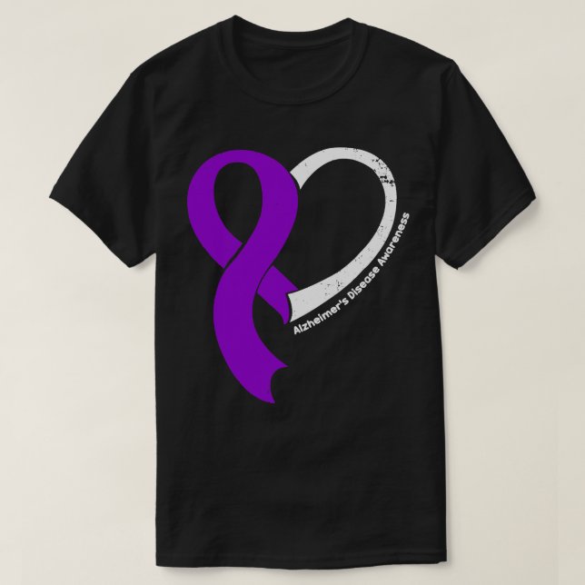 Alzheimers sjukdom Medvetenhet om Hopars Kärlek He T Shirt (Design framsida)
