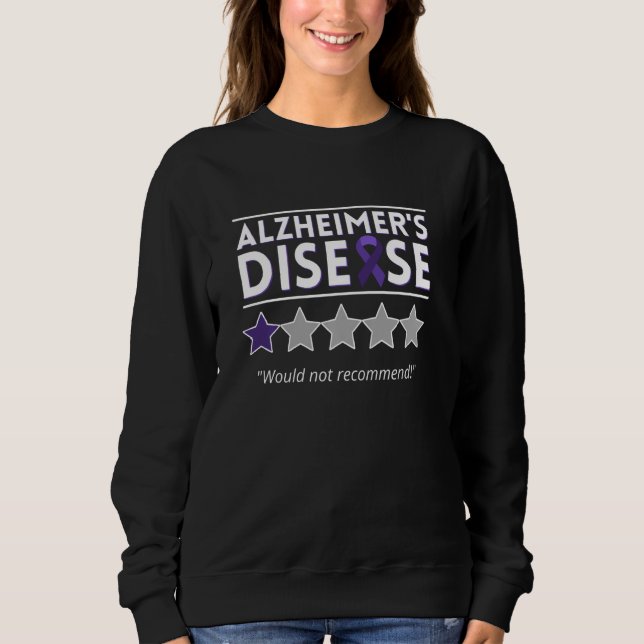 Alzheimers sjukdom skulle inte rekommendera medvet t shirt (Framsida)