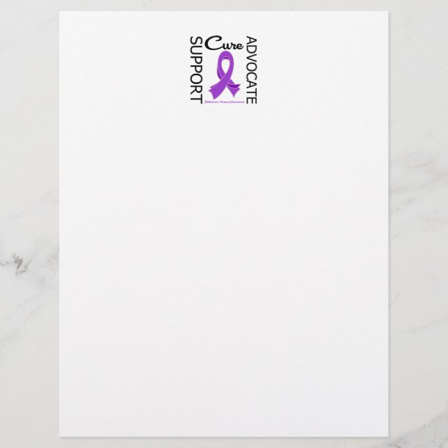Alzheimers sjukdom Support Advocate Cure (Framsida)