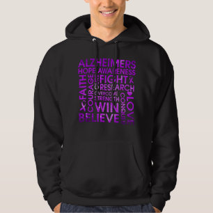 Alzheimers sjukdom Support Walk, Alzheimers sjukdo Hoodie