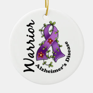 Alzheimers sjukdomkrigare 15 julgransprydnad keramik