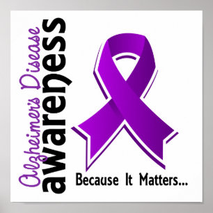 Alzheimers sjukdommedvetenhet 5 poster