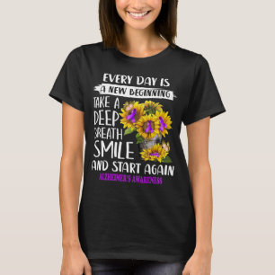 Alzheimers solros t shirt