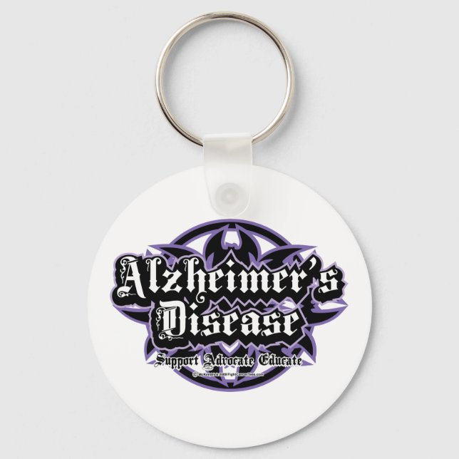 Alzheimers-stammen Nyckelring (Framsida)