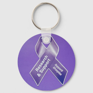 Alzheimers supportgrupp: Ribbon Nyckelring