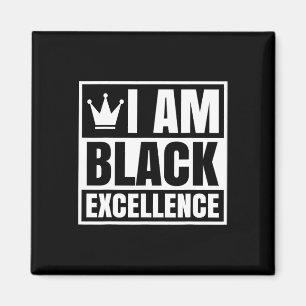 Am Black Excellence Black History African Manar Wo Magnet