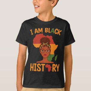 Am Black History Mors dag Junetelfte Independe T Shirt