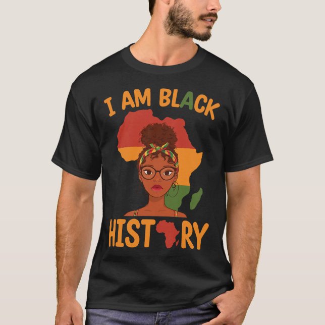 Am Black History Mors dag Junetelfte Independe T Shirt (Framsida)