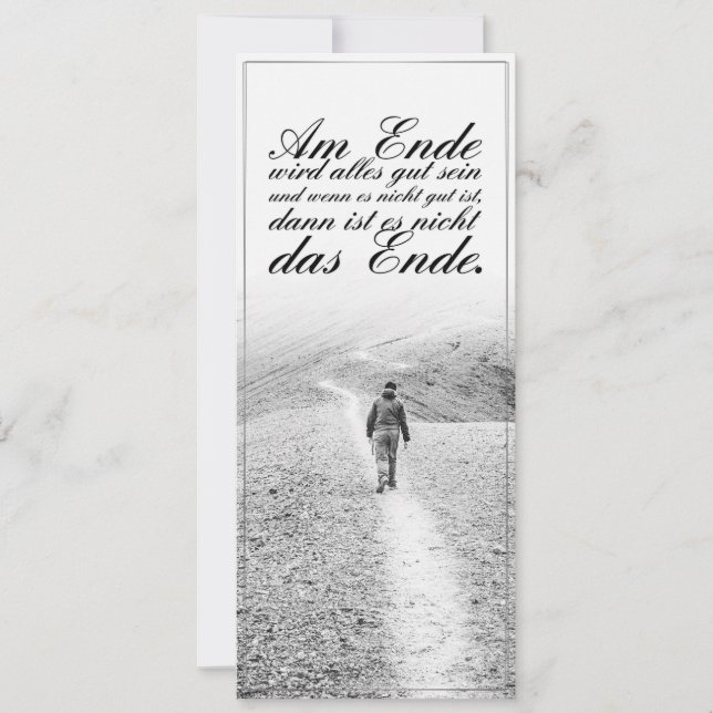 Am Ende wird alles gut sein (Framsida)