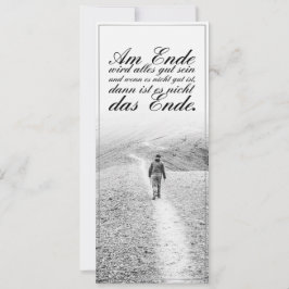 Am Ende wird alles gut sein