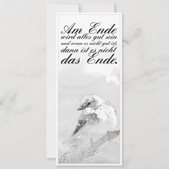 Am Ende wird alles gut sein (Framsida)