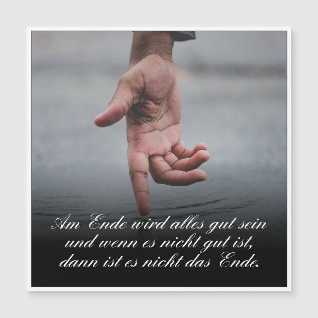 Am Ende wird alles gut sein (Framsida)