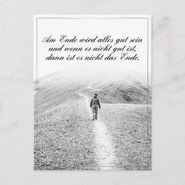 Am Ende wird alles gut sein Helg Vykort