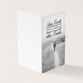 Am Ende wird alles gut sein Kort