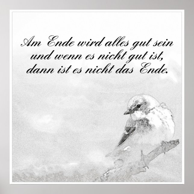Am Ende wird alles gut sein Poster (Framsidan)