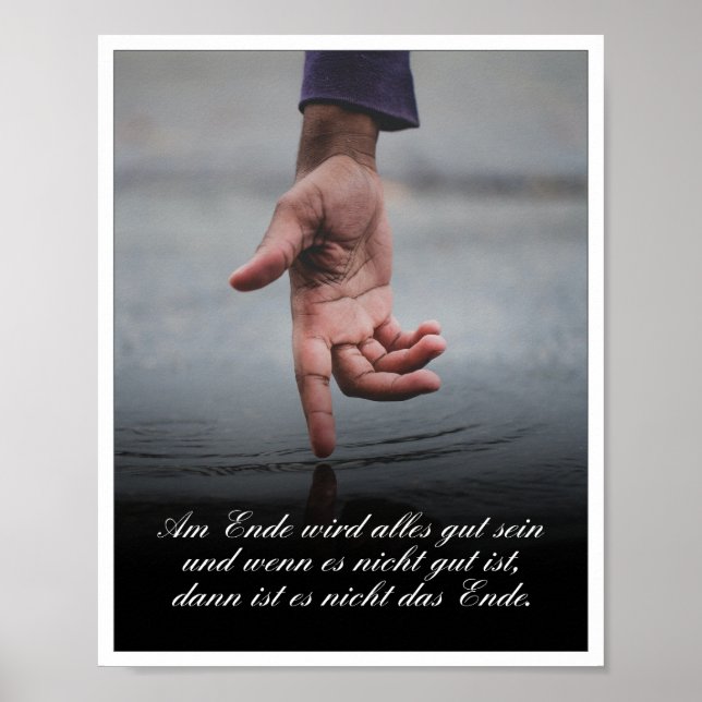 Am Ende wird alles gut sein Poster (Framsidan)