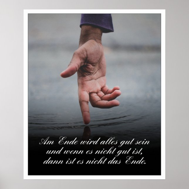Am Ende wird alles gut sein Poster (Framsidan)