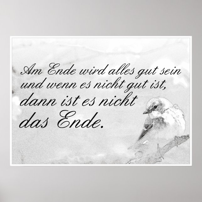 Am Ende wird alles gut sein Poster (Framsidan)