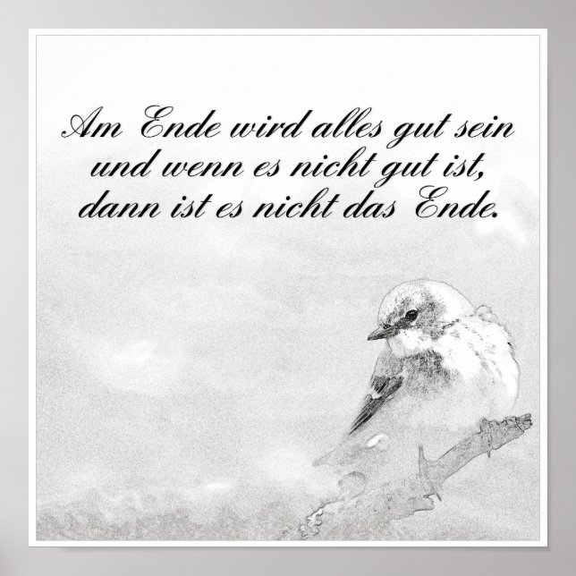 Am Ende wird alles gut sein Poster (Framsidan)