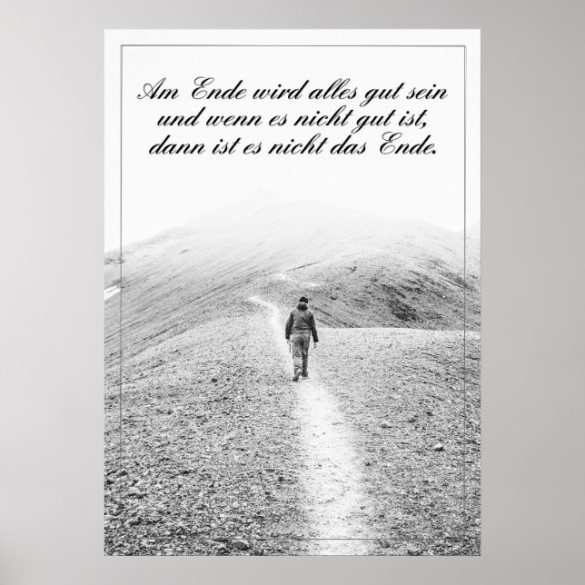 Am Ende wird alles gut sein Poster (Framsidan)