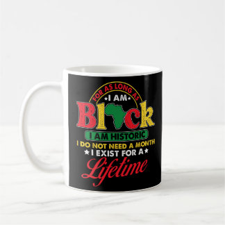 Am Historic Exist Life African American Black Kaffemugg