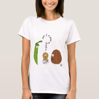 Am I a pea or a nut? Funny for a cute baby peanut! Tröja