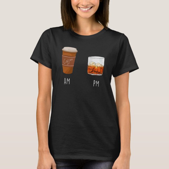 AM Kaffe PM Win 20 T Shirt (Framsida)