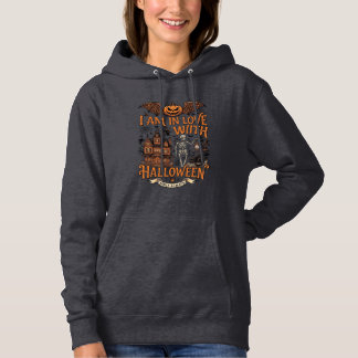 Am kärlek Halloween spökhus skelett pumpa_1 T Shirt